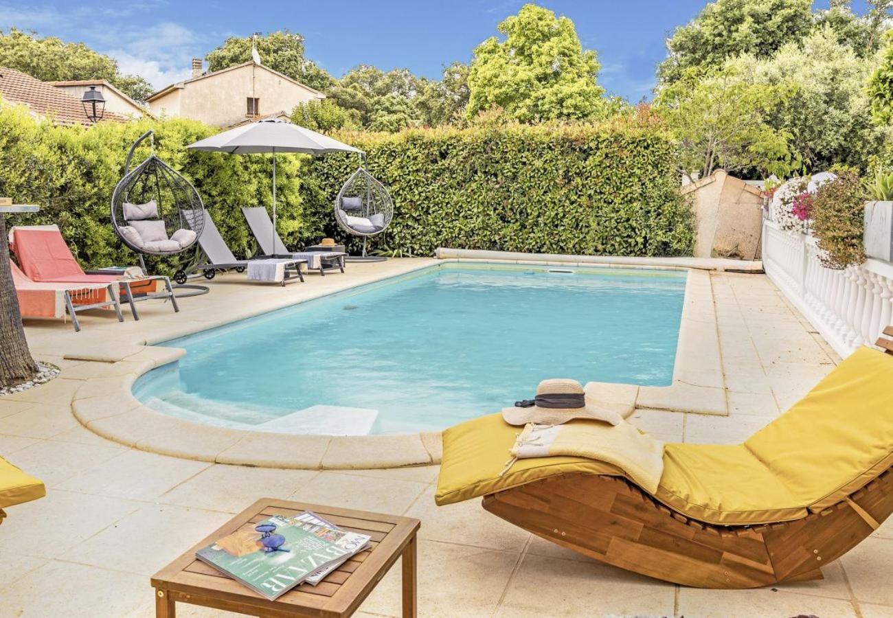 סרביון Villa Tous Conforts Avec Piscine Privee Et Acces Plage מראה חיצוני תמונה